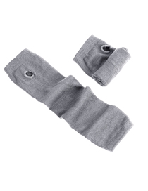 Fashion Light Grey 6 Polyester Fingerless Arm Cover