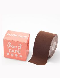 Fashion Boxed Brown 5cm*5m Geometric Stretch Cloth Chest Tape