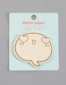 Fashion Huaxin Rice Paper Cartoon Emoticon Sticky Notes