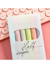 Fashion Jam Color Plastic Half Sugar Marker Highlighter