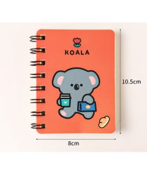 Fashion Koala Paper Coil Book Cartoon Notebook