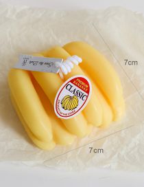 Fashion Small Banana Geometric Fruit Scented Candle