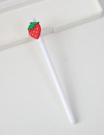 Fashion Strawberry Cartoon Gel Pen