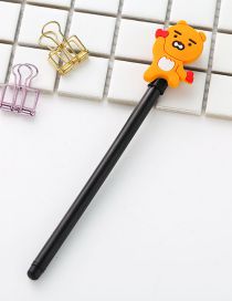 Fashion Black Pen Holder Cartoon Gel Pen
