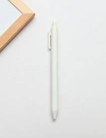Fashion Push Style - White Color Press Gel Pen