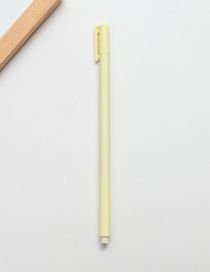 Fashion Pull Cap - Light Yellow Color Press Gel Pen