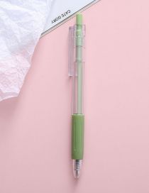 Fashion Matcha Green Solid Color Press Gel Pen