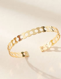 Fashion Gold Metal Openwork Bracelet