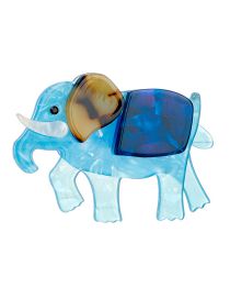 Fashion Elephant Cartoon Elephant Acrylic Brooch  Acrylic