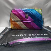 Fashion F1 Model Pu Contrasting Twill Flap Crossbody Bag