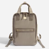 Fashion Brown Oxford Cloth Large Capacity Backpack