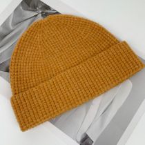 Fashion Pumpkin Color Blended Knitted Beanie
