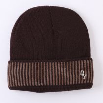 Fashion Coffee Letter Logo Knitted Beanie
