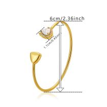Fashion 13# Gold-plated Copper Geometric Bracelet