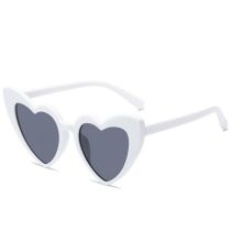 Fashion Gray Frame With White Frame Ac Love Sunglasses