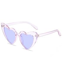 Fashion Translucent Purple Frame Ac Love Sunglasses