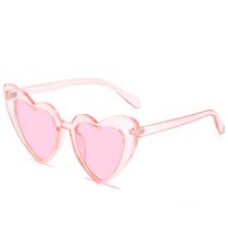 Fashion Translucent Powder Frame Ac Love Sunglasses
