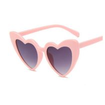Fashion Pink Frame Double Gray Piece Ac Love Sunglasses