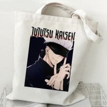 Fashion B Canvas Printed Anime Character Large Capacity Shoulder Bag