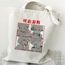 Fashion U Canvas Printed Anime Character Large Capacity Shoulder Bag