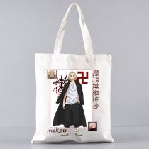 Fashion H Canvas Printed Anime Character Large Capacity Shoulder Bag