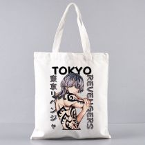 Fashion M Canvas Printed Anime Character Large Capacity Shoulder Bag