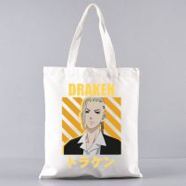 Fashion O Canvas Printed Anime Character Large Capacity Shoulder Bag