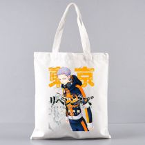 Fashion W Canvas Printed Anime Character Large Capacity Shoulder Bag