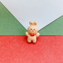 Fashion 11#little Rabbit Resin Geometric Christmas Brooch
