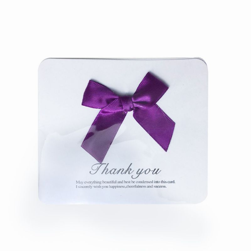 Fashion Ghostwriting Greeting Cards Bow Square Greeting Card