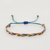 Fashion Color Colorful Wax Thread Braided Bracelet