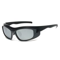 Fashion Black Religion Gray Frame White Mercury Pc Irregular Sunglasses