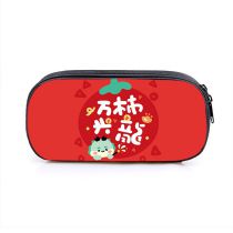 Fashion 34# Polyester Printed Pencil Case