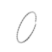 Fashion White K9343 Metal Geometric Thread Ring