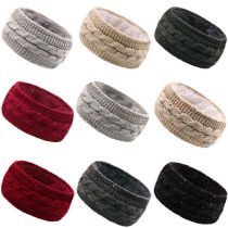 Fashion Assembled Package As Shown In The Picture/9-piece Package Wool Knitted Headband Set
