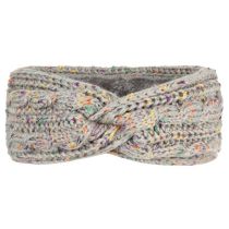 Fashion Light Gray/color Point 5 Wool Cross Knitted Headband