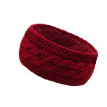 Fashion Date Red Wool Knitted Headband