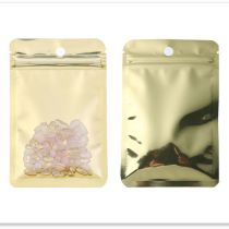 Fashion Gold Color 7x10cm (minimum Batch Of 100 Pieces) Aluminum Foil Flat Mouth Self-sealing Packaging Bags (minimum Batch Of 100 Pieces)