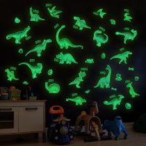Fashion Glow-in-the-dark Dinosaur Glow-in-the-dark Dinosaur Wall Sticker