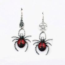 Fashion 3# Metal Spider Earrings
