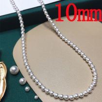 Fashion 10mm-shijia Pearl Necklace Pearl Bead Necklace