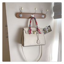Fashion Small White Pu Large Capacity Crossbody Bag