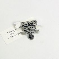 Fashion Ancient Silver (contact Customer Service) Metal Letter Brooch