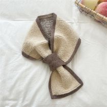 Fashion 8-socket Circle Two-color Rice Coffee Socket Two-color Scarf