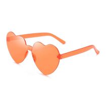 Fashion Orange Pc Love Sunglasses
