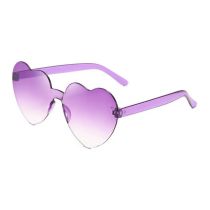 Fashion Double Purple Pc Love Sunglasses