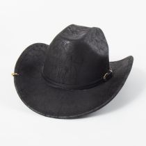 Fashion As Shown In The Picture The Top Of The Word Is Black Pu Curved Belt Jazz Hat