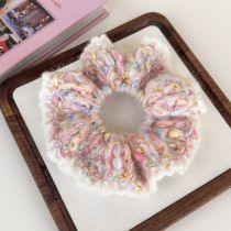 Fashion Color Colorful Wool Braided Hair Ties