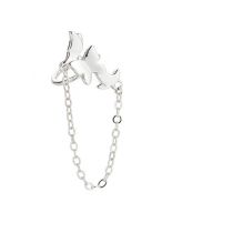 Fashion One Price (platinum) Three-dimensional Glossy Chain Butterfly Ear Cuff (single)  Copper