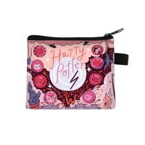 Fashion 20# Polyester Printed Large Capacity Coin Purse  Polyester